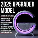 G Lamp Bluetooth Speaker & Wireless Charger Light