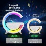 G Lamp Bluetooth Speaker & Wireless Charger Light