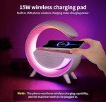 G Lamp Bluetooth Speaker & Wireless Charger Light