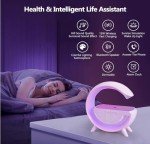 G Lamp Bluetooth Speaker & Wireless Charger Light