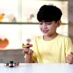 Magnet Fidget Spinner 3-in-1 Toy for All Ages