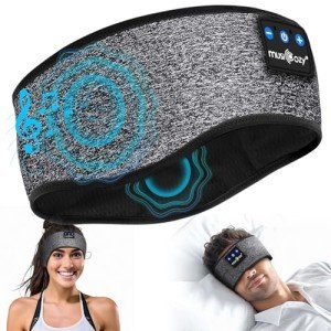Bluetooth Sleep Headphones Headband for Comfort & Travel