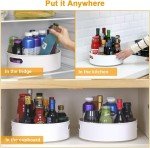 Semlos Lazy Susan Spice Rack Organizer - 9