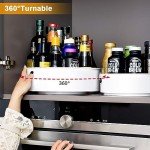 Semlos Lazy Susan Spice Rack Organizer - 9