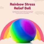 Rainbow DNA Stress Relief Ball - Fidget Toy for All