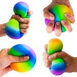 Rainbow DNA Stress Relief Ball - Fidget Toy for All
