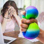 Rainbow DNA Stress Relief Ball - Fidget Toy for All