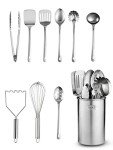 10-Piece Stainless Steel Kitchen Utensils Set