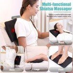 Shiatsu Neck and Back Massager Pillow with Heat