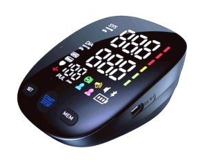 Automatic Upper Arm Blood Pressure Monitor with LED Display