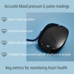 Automatic Upper Arm Blood Pressure Monitor with LED Display