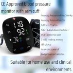 Automatic Upper Arm Blood Pressure Monitor with LED Display