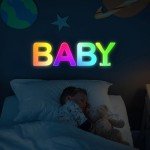 Colorful LED Letter Lights with App & Music Sync