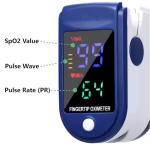 IndoTeam Finger Pulse Oximeter with LED Display