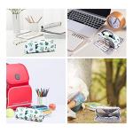 MAMUNU Large Pencil Case with 3 Compartments