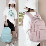 Lightweight Multi-Pocket Backpack for School and Travel