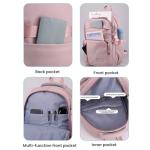 Lightweight Multi-Pocket Backpack for School and Travel