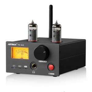 AIYIMA T5 V2.0 6K4 Bluetooth Headphone Amplifier