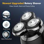 ETENTOUS 2025 Men's Electric Razor - Cordless & Waterproof