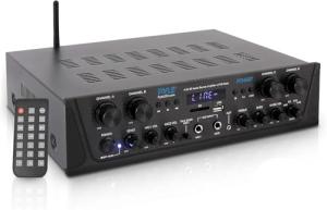 Pyle 500W Bluetooth Mini Amp with Microphone Input