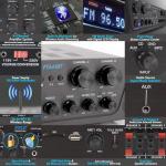 Pyle 500W Bluetooth Mini Amp with Microphone Input