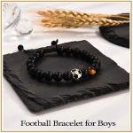 Football Bracelet Gift for Boys and Teens