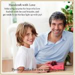 Football Bracelet Gift for Boys and Teens