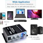 XRLUC Mini Hi-Fi Stereo Amplifier for Speakers