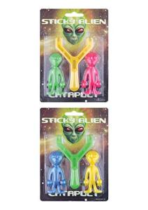 Alien Catapult Slingshot with Sticky Toy Targets