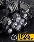 Victoper V10000 Rechargeable Super Bright Head Torch