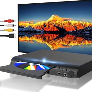 Region-Free HDMI DVD Player with Karaoke and USB
