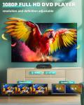 Region-Free HDMI DVD Player with Karaoke and USB