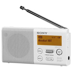 Sony Pocket DAB Plus Radio - White