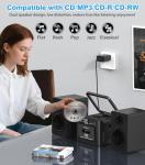 Greadio Bluetooth Home Stereo System with CD & Boombox