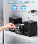 Greadio Bluetooth Home Stereo System with CD & Boombox