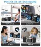 Greadio Bluetooth Home Stereo System with CD & Boombox