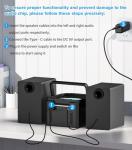 Greadio Bluetooth Home Stereo System with CD & Boombox