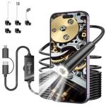 Endoscope Inspection Camera with LED Lights and Waterproof Design