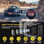 Ginarelo Wireless Dual Lens Dash Cam - 1080P