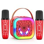 Braxel Karaoke Machine with 2 Microphones for Kids