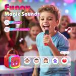 Braxel Karaoke Machine with 2 Microphones for Kids
