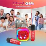 Braxel Karaoke Machine with 2 Microphones for Kids