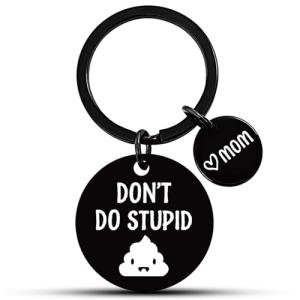 Fychuo Funny Love Mum Keyring for Teens