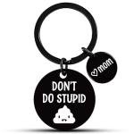 Fychuo Funny Love Mum Keyring for Teens