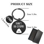 Fychuo Funny Love Mum Keyring for Teens