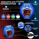 Laser Tag Gun Set with LED Score Vests