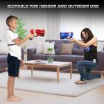 Laser Tag Gun Set with LED Score Vests