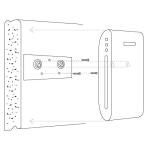 Denver Compact DVD Player - Wall Mountable 1080p