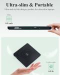 PeroBuno USB 3.0 External DVD Drive for Laptop