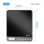 Portable CD Player with Built-in Speakers, Rechargeable - Double Headphone Jack